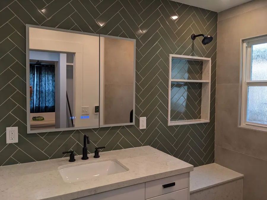 Bathroom remodel by Designs to Reality SLC in the Salt Lake City area