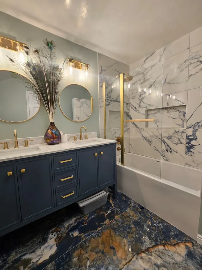 Bathroom remodel by Designs to Reality SLC in the Salt Lake City area