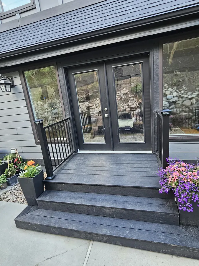 Deck and exterior work by Designs to Reality SLC in the Salt Lake City area