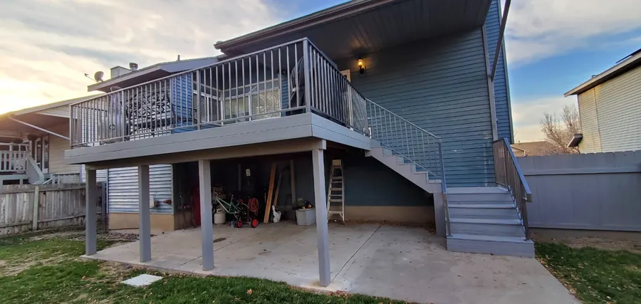 Deck and exterior work by Designs to Reality SLC in the Salt Lake City area
