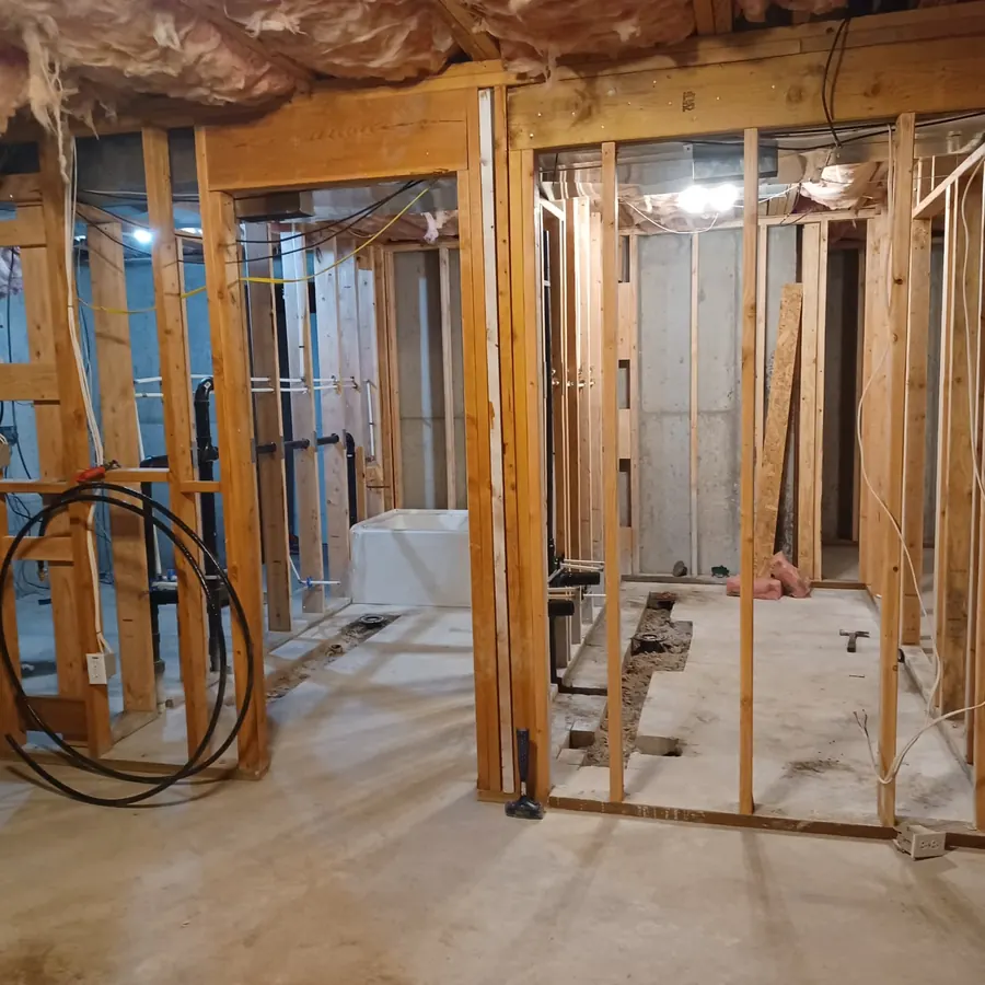 Construction in progress by Designs to Reality SLC in the Salt Lake City area